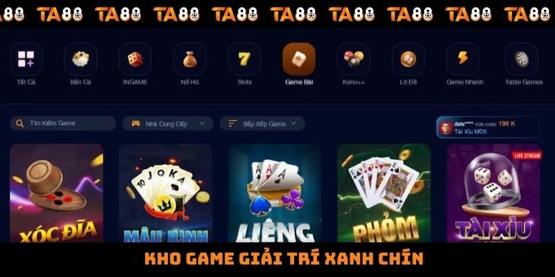 Top game bài đổi thưởng uy tín